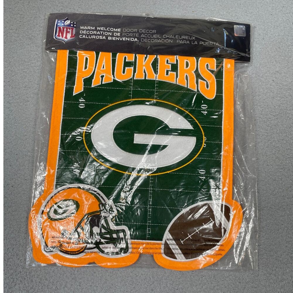 NFL Green Bay Packers Door Decor New